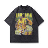 Men T Shirt Hip Hop Star Portrait Printing Short Sleeve T-shirt Men and Women