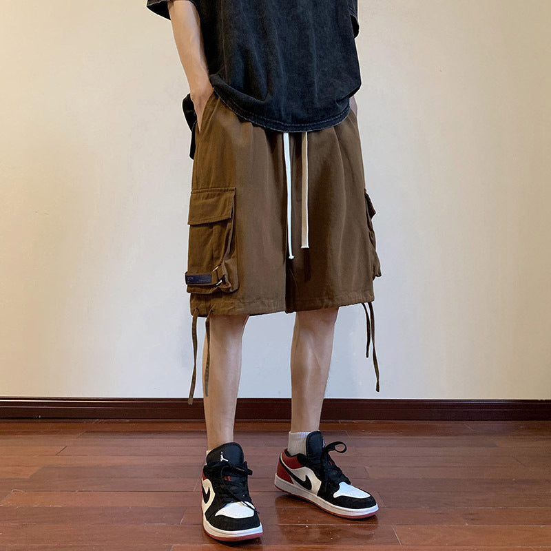 Men Sweatpants Men's Summer All-Matching Fashion Brand Outdoor Casual Design Sense