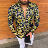 Men Shirt Men's Vintage Trendy Shirt Men's