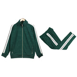 Palm Angle Hoodie & Sweatpant 2 Piece Set Palm Angels Color Matching Sports Men and Women Loose Casual