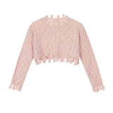 Women Sweater Short Sweater Spring and Autumn Casual Girls' Sweater