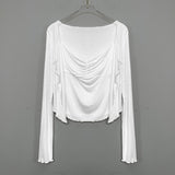 Women Long Sleeve Shirt Camisole Long Sleeve Cardigan Jacket Women