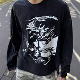 Men T-shirts Nirvana Band Washed Old T-shirts