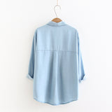 Women T-shirt Denim Shirt Women's Shirt