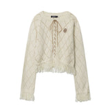 Women Sweater Women's Casual Spring and Autumn Short Sweater