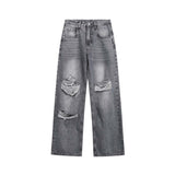 Unisex Pants Women's Collection Zipper Jeans