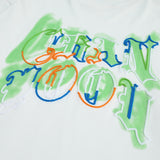 Men Hoodie Letter Print Towel Embroidery round Neck Sweater Men's Loose