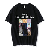 2024 The Eras Tour Cat Printed T-Shirt Women's Fashion