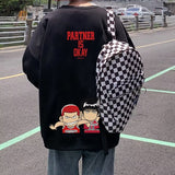 Men Hoodie Sweater Men's Spring and Autumn High Street Fashion Brand Bottoming Long Sleeve