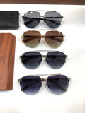 Chrome Hearts Sunglasses Light Luxury Fashion Exquisite Half Frame Sunglasses