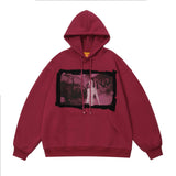 Men Hoodie Figure Printed Hoodie Male