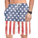 National Flag Day Shorts Summer Floral Print Casual Jumpsuit Beach Pants