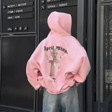 Women Sweatshirt Printed Sweater Women's Spring and Autumn Hooded Loose