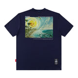 Men T Shirt Sunflower Oil Painting Printed Short-Sleeved T-shirt for Men and Women Couple