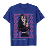 Popular Man T Shirt Retro Name Genya Demon Slayer Leisure