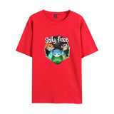 Sally Face T Shirts Adventure Puzzle Series Casual Loose-Fitting T-shirt