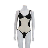 Women Jumpsuit Splicing Sling Jumpsuit Top for Women