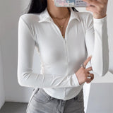 Women T-Shirt Long Sleeve T-shirt Pullover Top