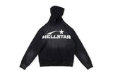 HS Hoodie Vintage Distressed Crack Print