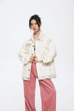 Unisex Jacket Autumn Vintage Embroidered Coat Women's Clothing