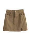 Women Skirt A- Line Sheath Denim Skirt Skirt