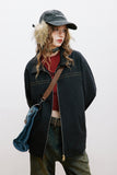 Unisex Jacket Autumn Loose Rivet Jacket Women's Clothing