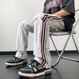 Men Sweatpants Pants Men's Summer Fashion Brand Pu Shuai Wide-Leg Casual Pants