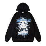 Men Hoodie Portrait Printed Hoodie Autumn and Winter Leisure Sports Hoodie Men's Tops