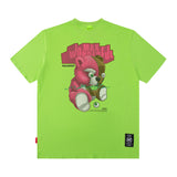 Men T Shirt Printed Couple Short Sleeve T-shirt Men and Women Hip Hop Loose Casual
