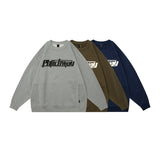 Unisex Hoodie Retro Crew Neck Pullover Sweatshirt Men's Top Autumn and Winter