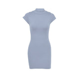 Women Dresses Women's Summer Solid Color Short Sleeveless Dress