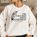 The Tortured Poets Department Sweatshirt  TTPD New