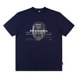 Men T Shirt Summer American Street Fashion Brand Short Sleeve T-shirt Men's Loose