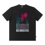 Men's T Shirt Printed Short-Sleeved T-shirt Men's and Women's Ins Street