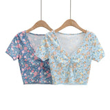 Women T-shirt Summer Short-Sleeved Top Short T-shirt