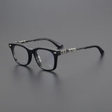 CHH Chrome Hearts Glasses Pure Titanium Temple Punk Wind Myopia Glasses Frame