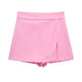 Women Skirt Summer Women's High Waist Pantskirt