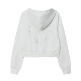 Women Hoodie Cardigan Hoodie Girls Autumn Leisure