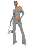 Women Co-Ord Set Autumn Sports and Leisure Suit