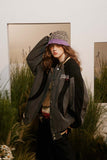 Unisex Jacket Autumn Back Printed Baseball Jacket Women's Clothing