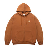 Unisex Hoodie Vintage Waffle Loose Hooded Sweater Men's and Women's Tops Autumn