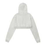 Women Hoodie Cropped Hoodie Girls Autumn Leisure