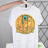 JoJo Bizarre Adventure T Shirts print O-Neck Short Sleeve