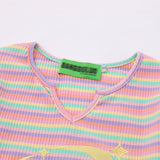 Women Sweater Short Knitwear Women's Autumn Short Long Sleeve Top