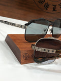 Chrome Hearts Sunglasses Light Luxury Large Frame Fashion Retro Sunglasses