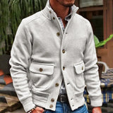 Men Jack Solid Color Casual Jacket Jacket Men