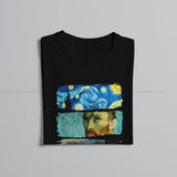 Van Gogh Art Newest TShirt for Men Art and Culture Round