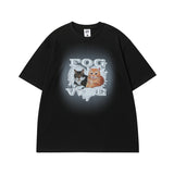 Men T Shirt Five-Pointed Star Printed Short-Sleeved T-shirt Men and Women Ins Style Couple