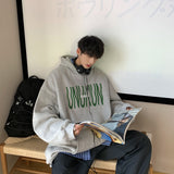 Men Hoodie Hooded Sweater Men Autumn Winter Coat Loose Fashion Brand