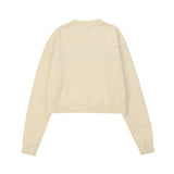 Women Sweater round Neck Sweater Girls' Sweater Autumn Casual Long Sleeve